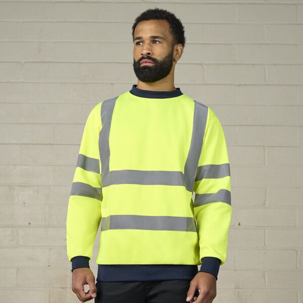 High visibility sweatshirt Thumbnail