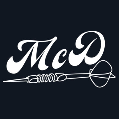 McDarts Unisex Men's Premium Relax Hoodie Design