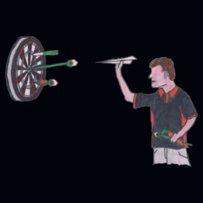 McDarts Draw Maccers Unisex Men's Standard T-Shirt Design