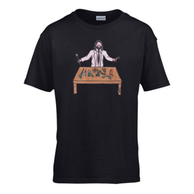 Youth Welsh Jesus Drawn by Mcdarts T-Shirt Thumbnail